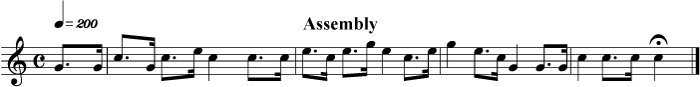 Bugle Calls - Assembly