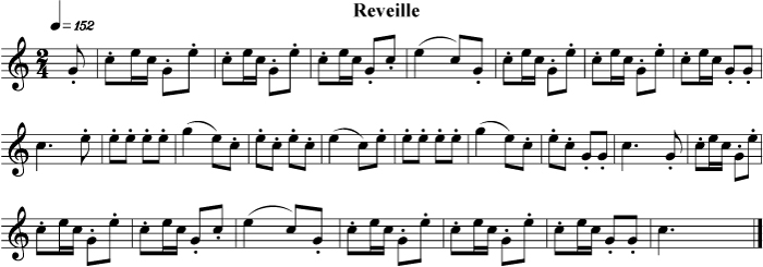 Bugle Calls - Reveille
